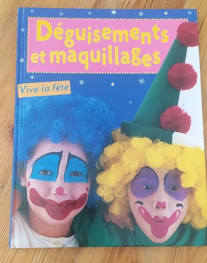 Livre déguisements et maquillage