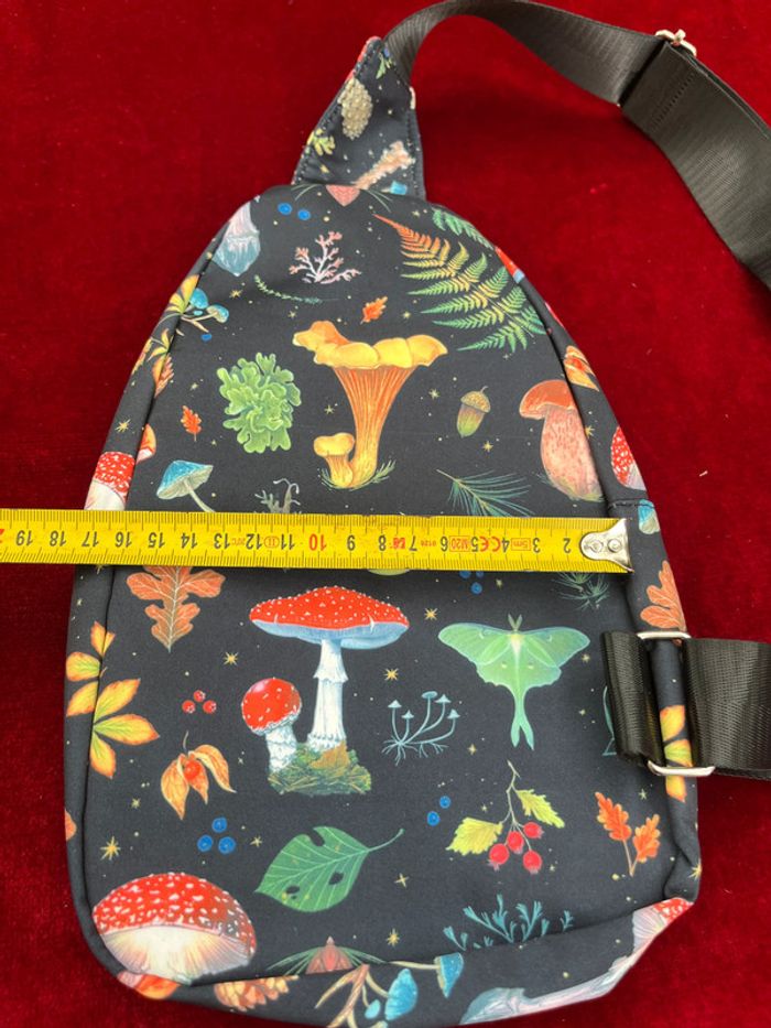 Mini sac à dos féérique – thème forêt enchantée & champignons d’automne - photo numéro 5