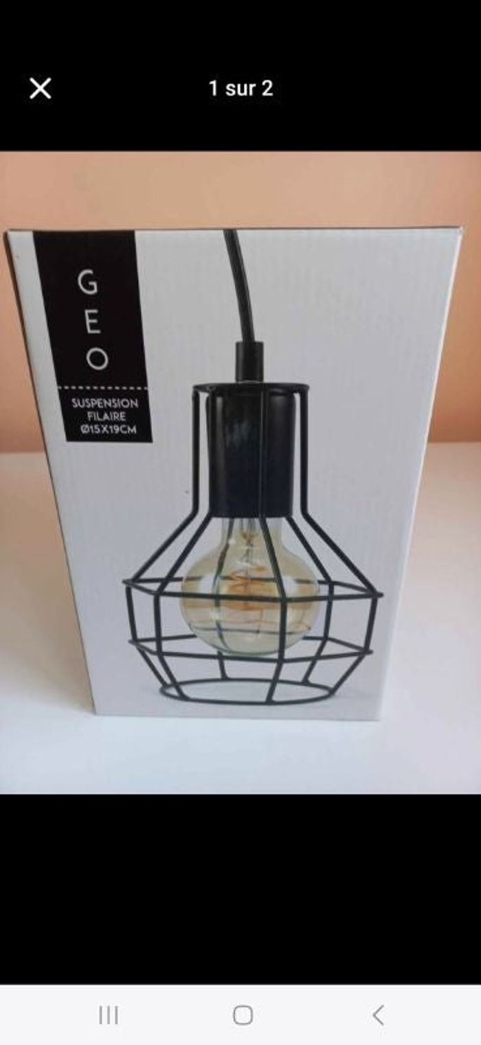 Suspension lumiere neuve
