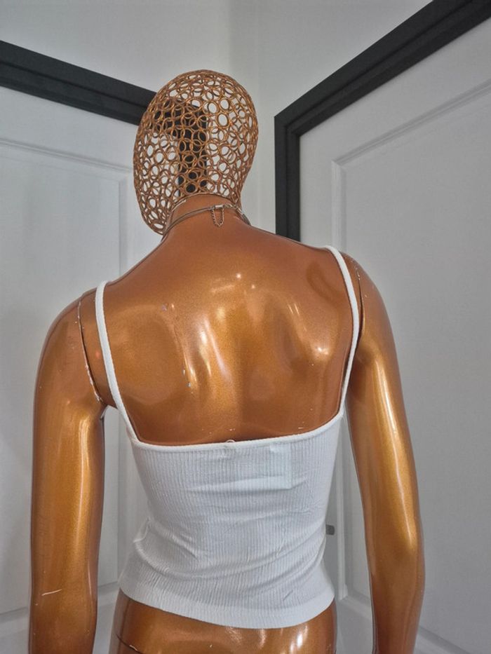 Débardeur Femme Blanc - photo numéro 2