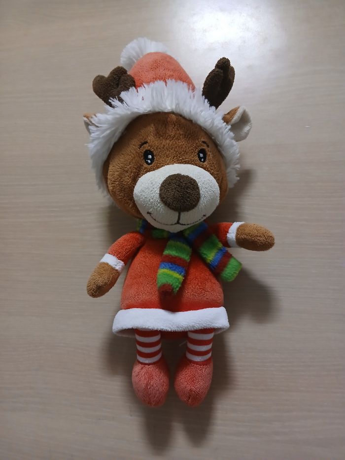 Peluche hauteur 36cm tres bonne eyat couleur multicolore - photo numéro 4