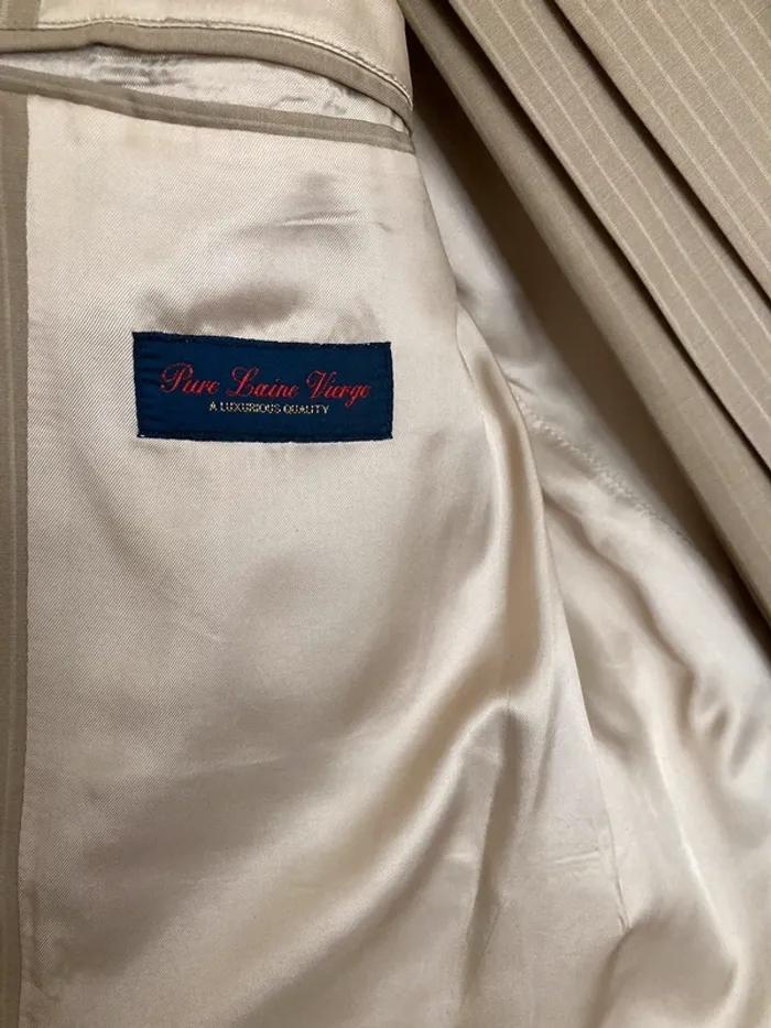 Costume veste + pantalon - taille 50 - photo numéro 4