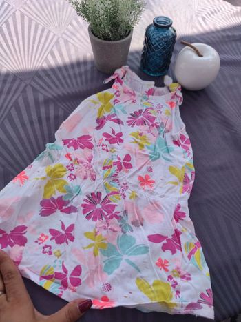 Robe motifs fleurs