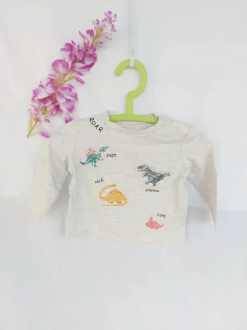 Tee-shirts manches longues In Extenso 68cms => 6 / 9 mois