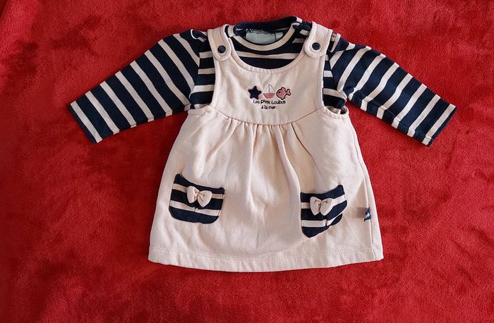 Ensemble robe + t shirt manche longue