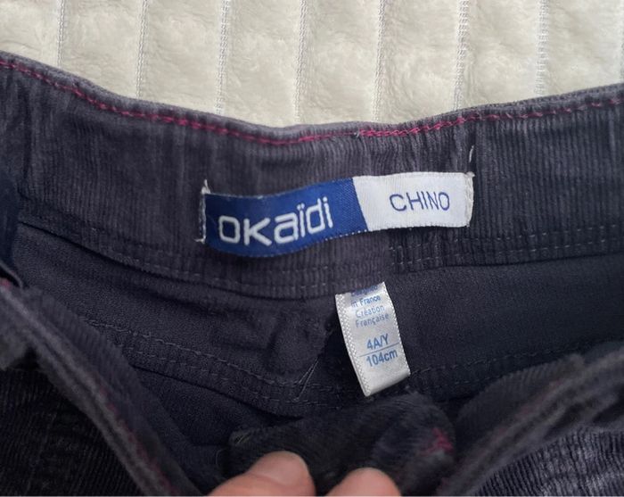 Short hiver velours fille, 4 ans - photo numéro 3