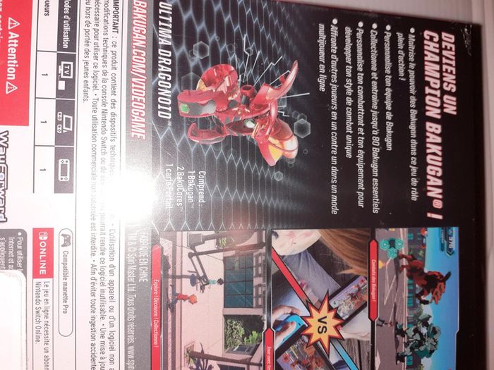 Switch bakugan champion de vestroia - photo numéro 5