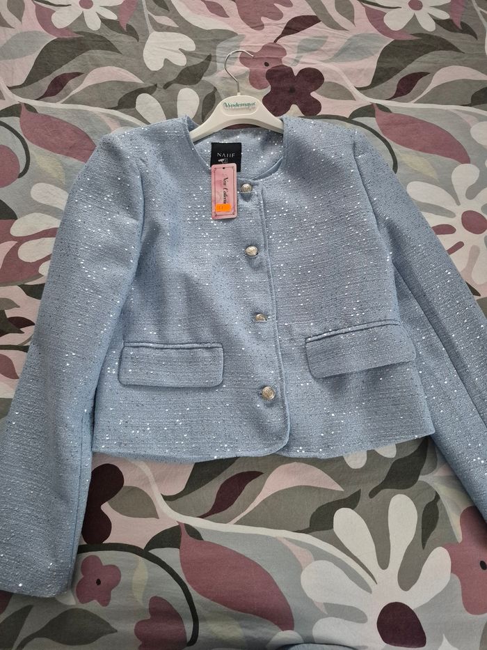 Blazer femme avec paillettes - photo numéro 3