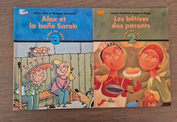 Lot de 2 livres à  pas de loup niveau 2 et 3