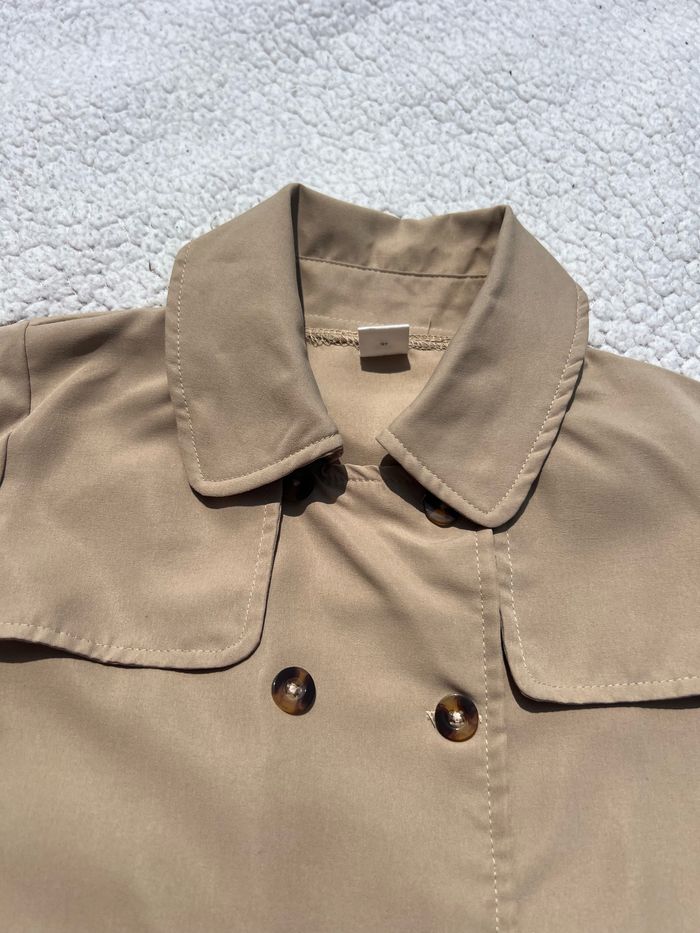 Trench fin beige taille 6 ans Shein - photo numéro 2