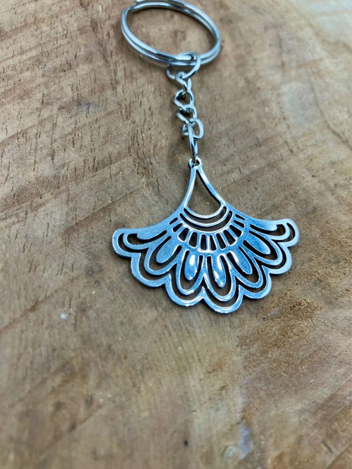 Porte-clé floral mandala ethnic - photo numéro 2