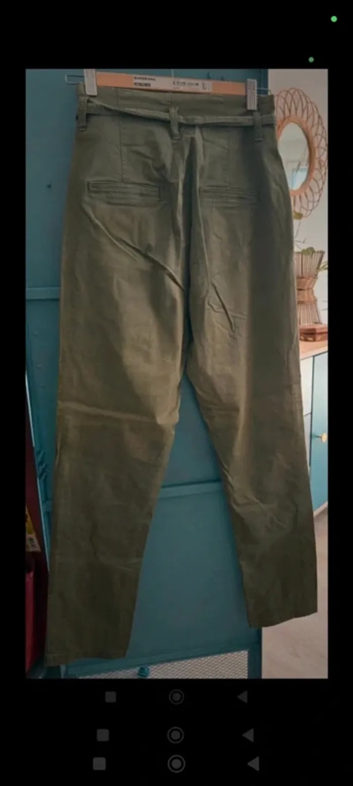 Pantalon kaki Promod 36 - photo numéro 5