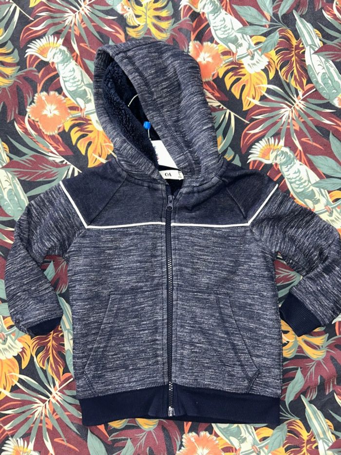 Veste gilet à capuche c&a