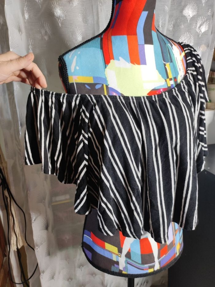 Croc top épaules dénudées - photo numéro 3