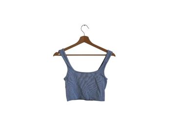 C60 top court bleu Zara M/L