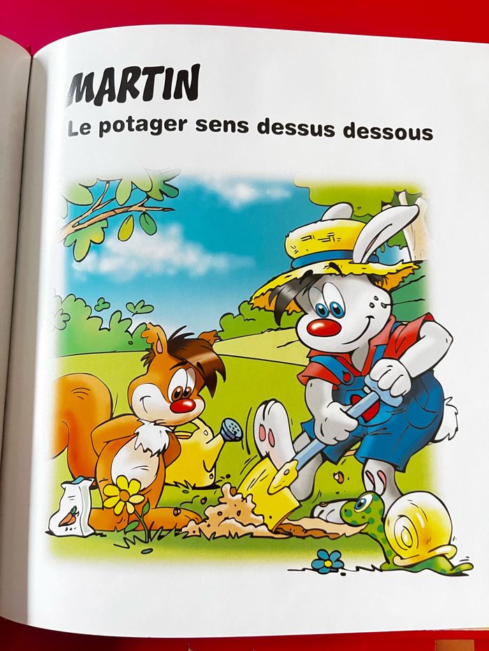Livre enfants : Martin, le potager sans dessus dessous - photo numéro 4
