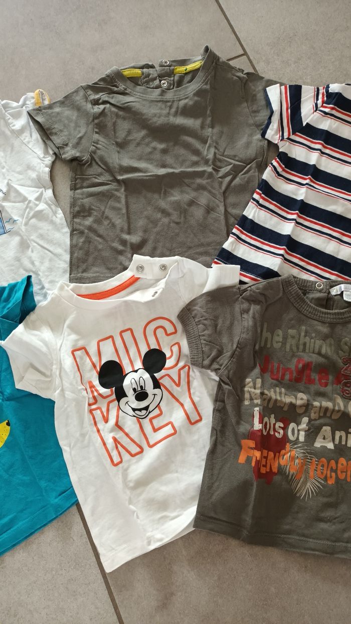 Lot de t-shirts 12 mois - photo numéro 4