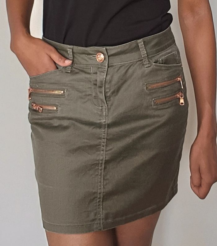 Jupe kaki Morgan T38