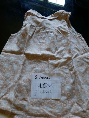 Robe 6mois