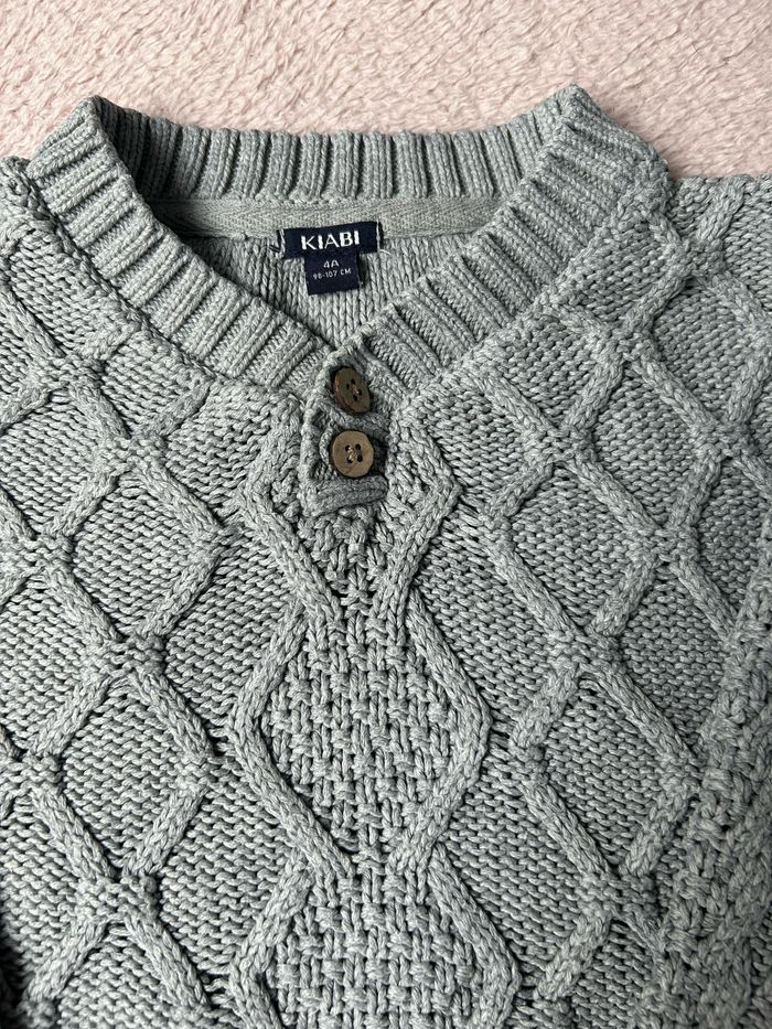 Pull Kiabi 4 ans gris - photo numéro 2
