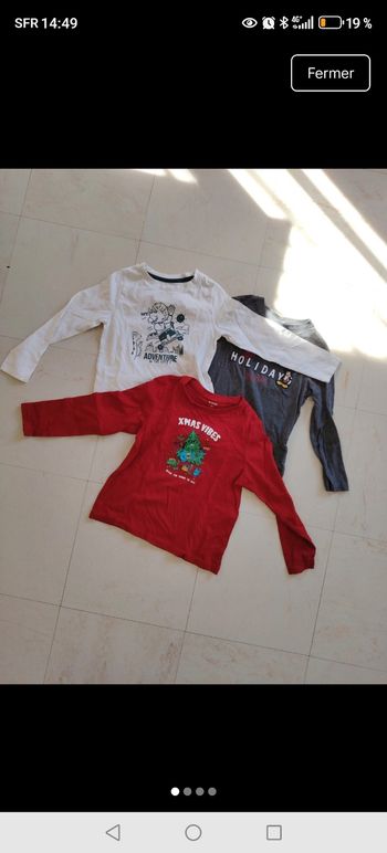 Tee shirts manches longues