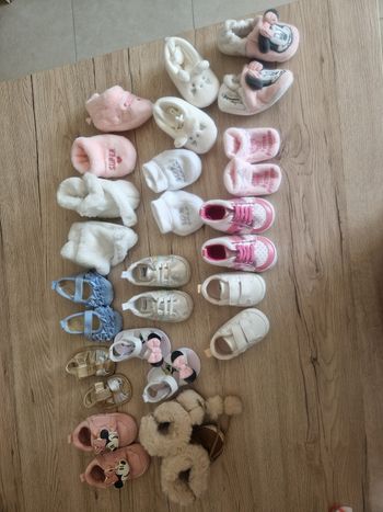 Lot chaussures Chaussons
