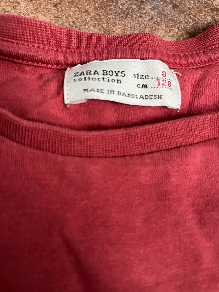 Tee-shirt manches longues 8 ans Zara - photo numéro 2