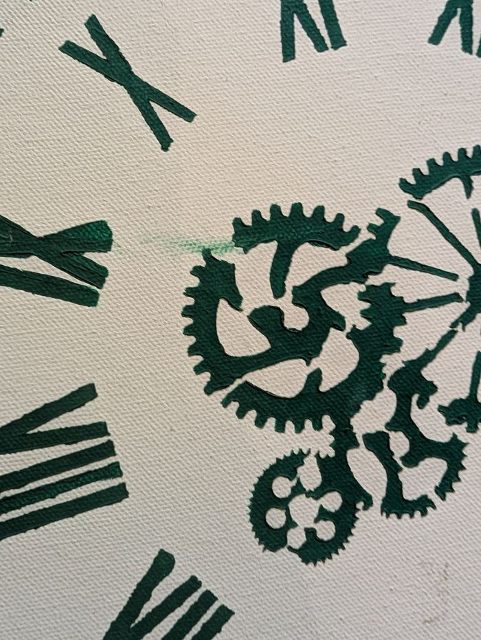 Horloge Alice aux pays des merveilles - photo numéro 3