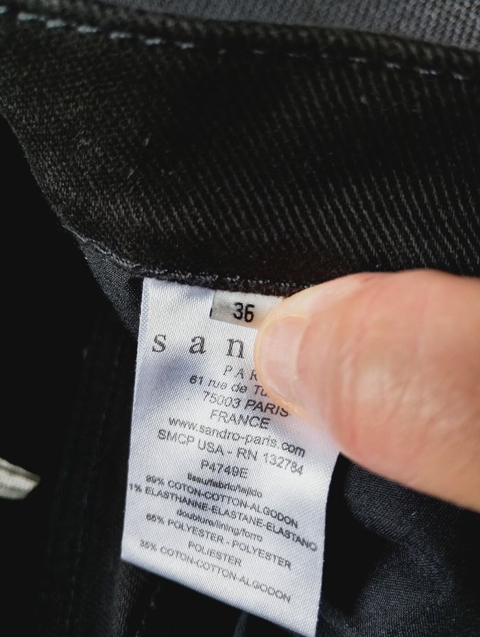 Jeans Sandro - photo numéro 5