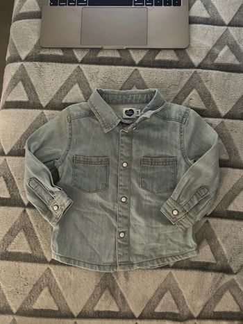 Veste en jean bébé 12 mois