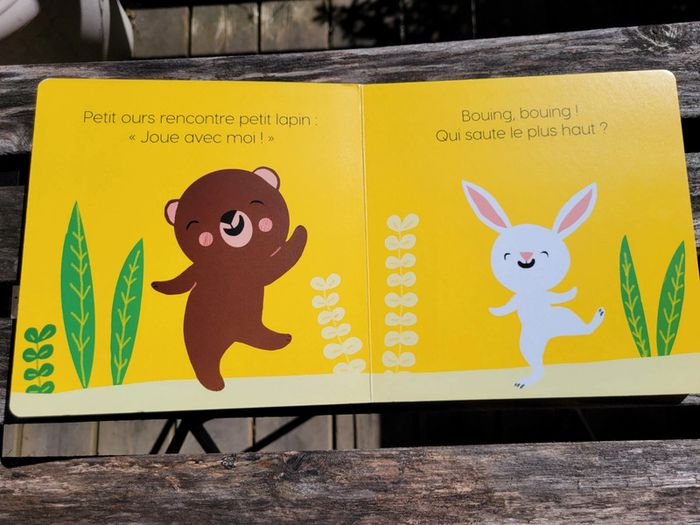 Livre tout carton Éditions Fleurus collection Petit Doux 🐿 Joue avec moi 🐻 - photo numéro 3