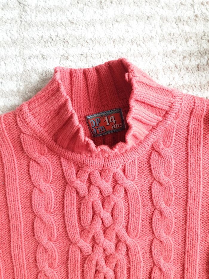 Pull col cheminée 52% laine - photo numéro 3