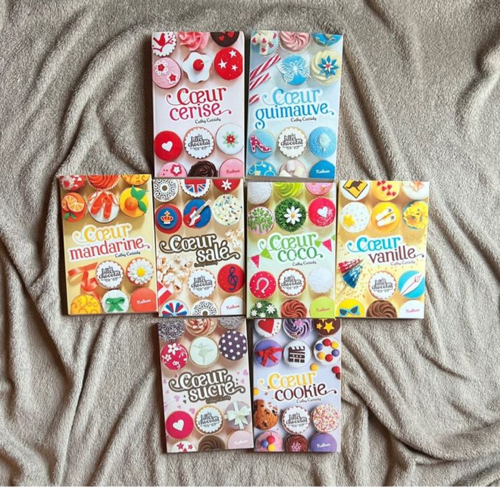 Lot Grand format les filles au chocolat 8 livres de Cathy Cassidy - photo numéro 2