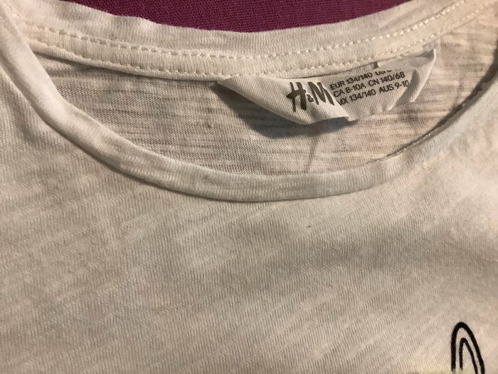 Tee-shirts blanc fille 8 ans - photo numéro 2