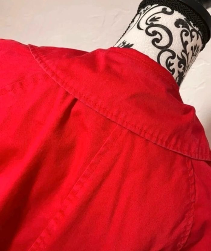 Très beau trench rouge 🥰 taille 38 de chez Monoprix - photo numéro 3