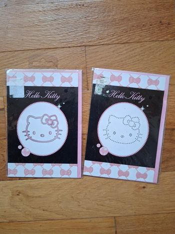 2 cartes Hello Kitty