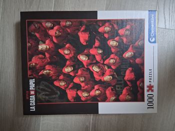 puzzle 1000 pièces casa de papel
