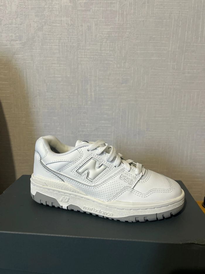 Baskets New balance 550 blanches grises 36