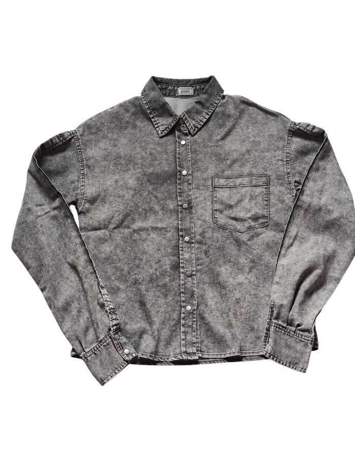 Chemise denim grise taille 32