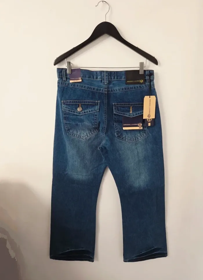 Beau jean Fremont + Harris taille 34S (M/L) - photo numéro 7