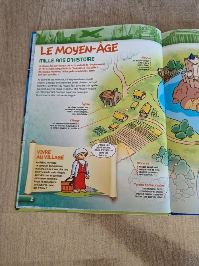 Livre Playmobil Aventures de l'histoire - photo numéro 2