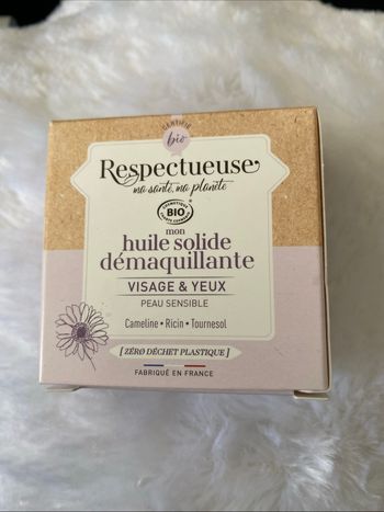 Huile solide démaquillante