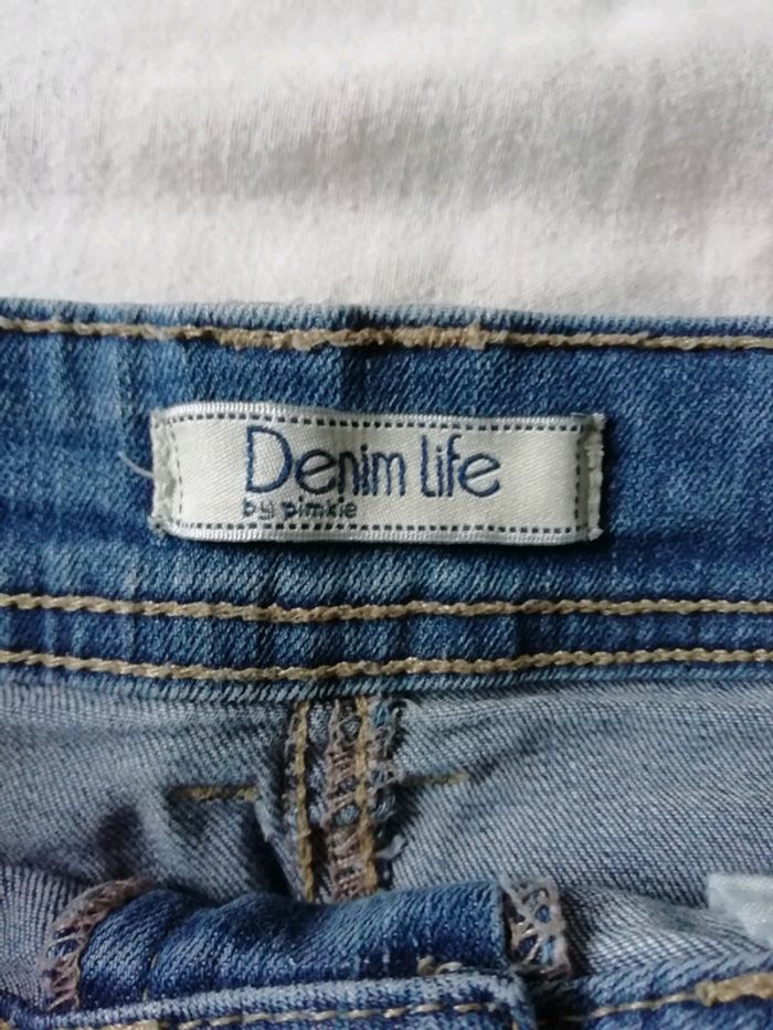 Mini jupe en jean taille 40 - photo numéro 2