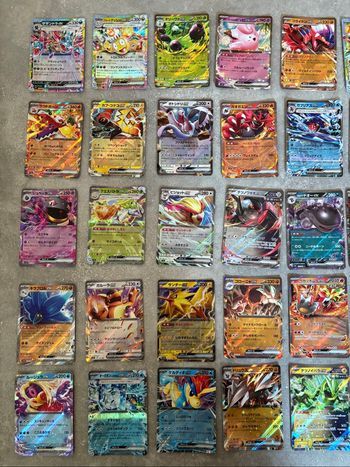 Énorme lot de 95 carte Pokémon ex jap