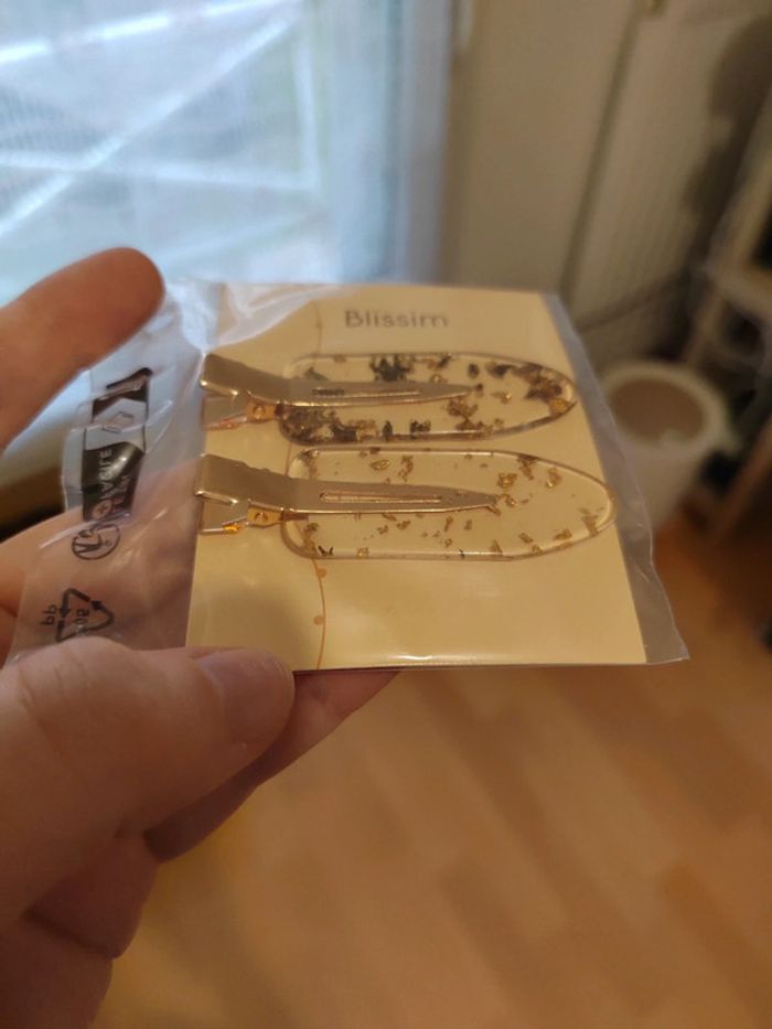 Barrettes dorées Blissim - photo numéro 4