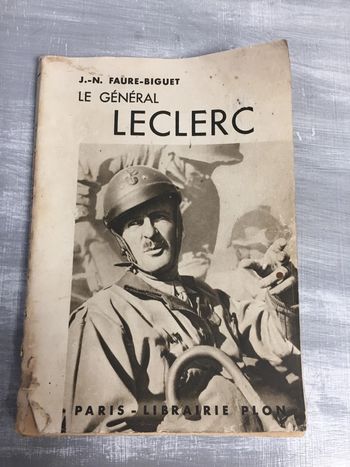 Livre ancien- le general leclerc-j.-n. Faure-biguet