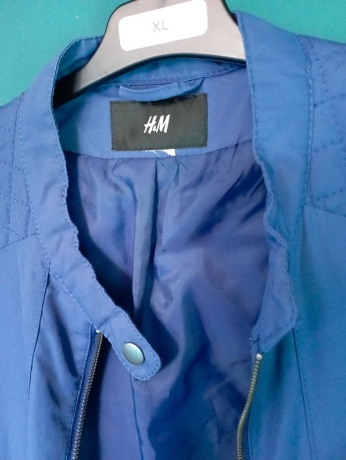 Blouson d'été bleu roi - photo numéro 5