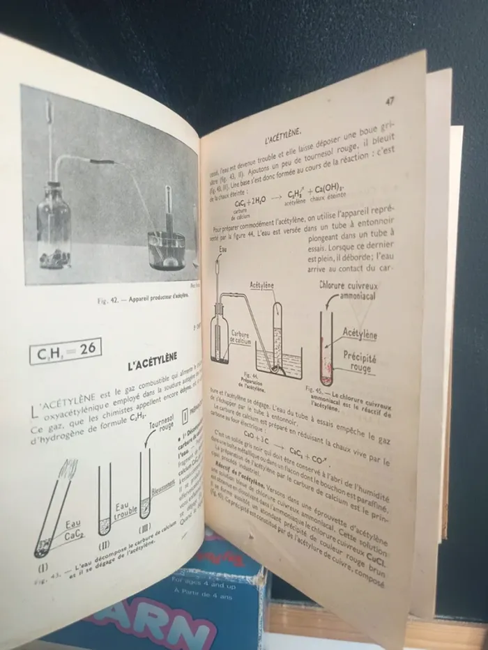 Ancien livre de Chimie . Vintage . - photo numéro 6