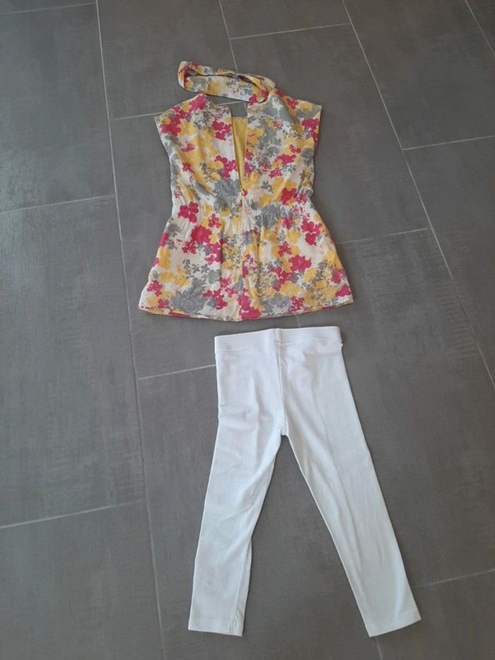 Ensemble 3 pièces : bandeau, robe, legging - photo numéro 3