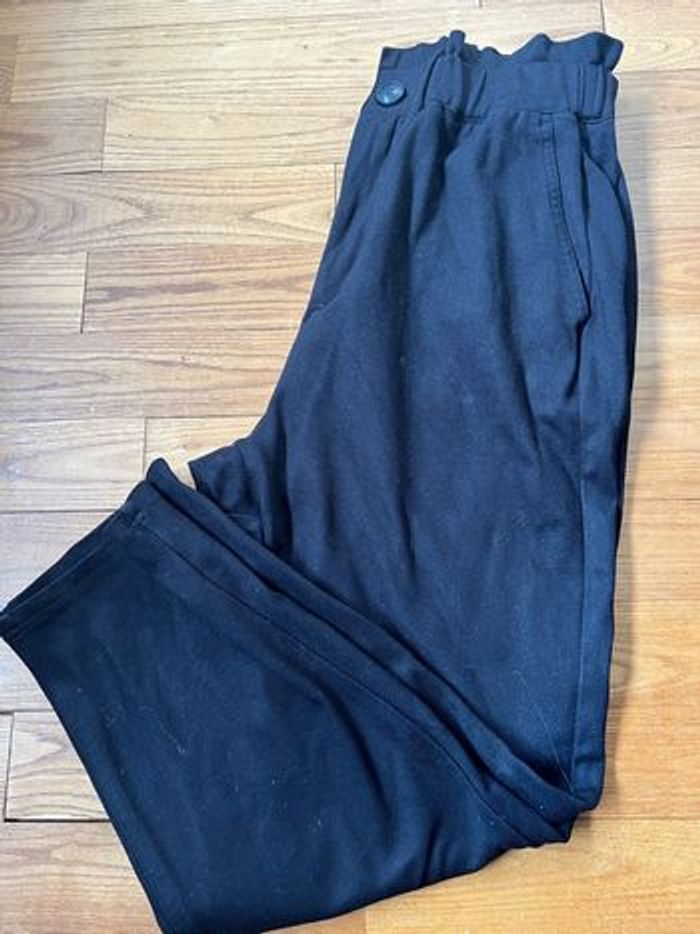 Pantalon Noir Zara taille M - photo numéro 2